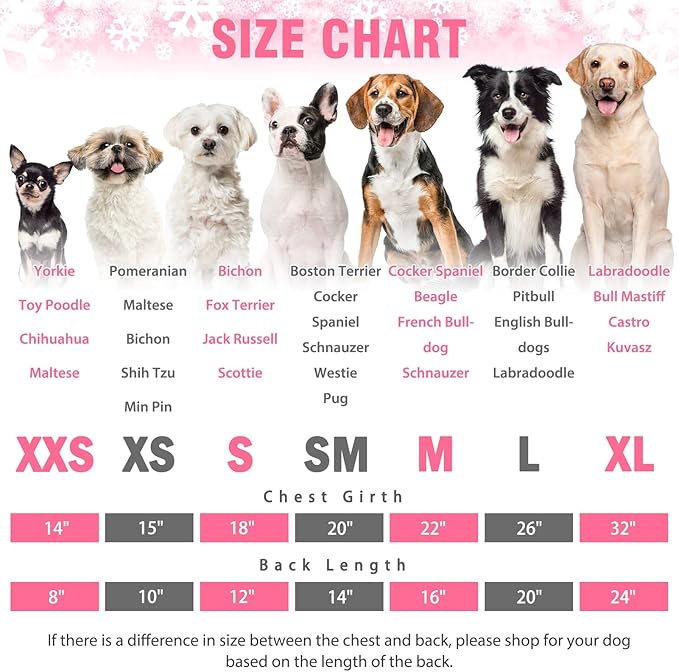 SCENEREAL Dog Pajamas for Small to Large Dogs Soft Pet Sweater Clothes Warm Puppy Onesie Outfits for Doggie Winter Christmas