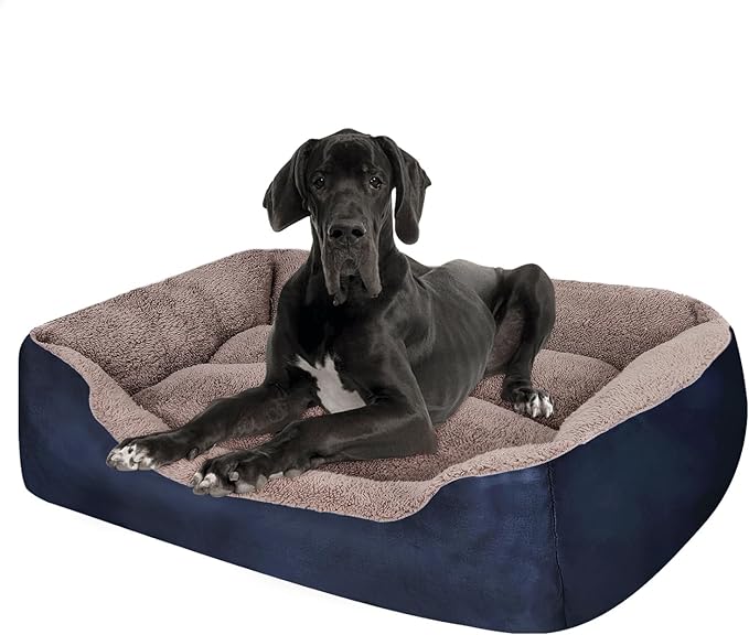 PUPPBUDD Dog Beds for Extra Large Dogs