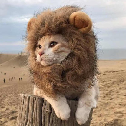 NAMSAN Lion Mane for Cat Small Dog Halloween
