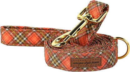 Unique Style Paws Cotton Dog Collar with Bow