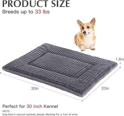 BVAGSS Dog Bed Mat XH079 (30''x20''x1.6'',Light