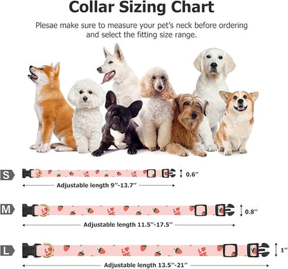 Cotton Handmade Dog Collar Cute and Distinctive Patterns