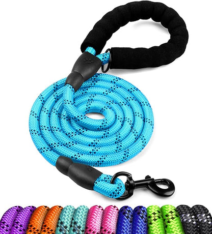 COOYOO Dog Leash 5/6 FT with Comfortable Padded