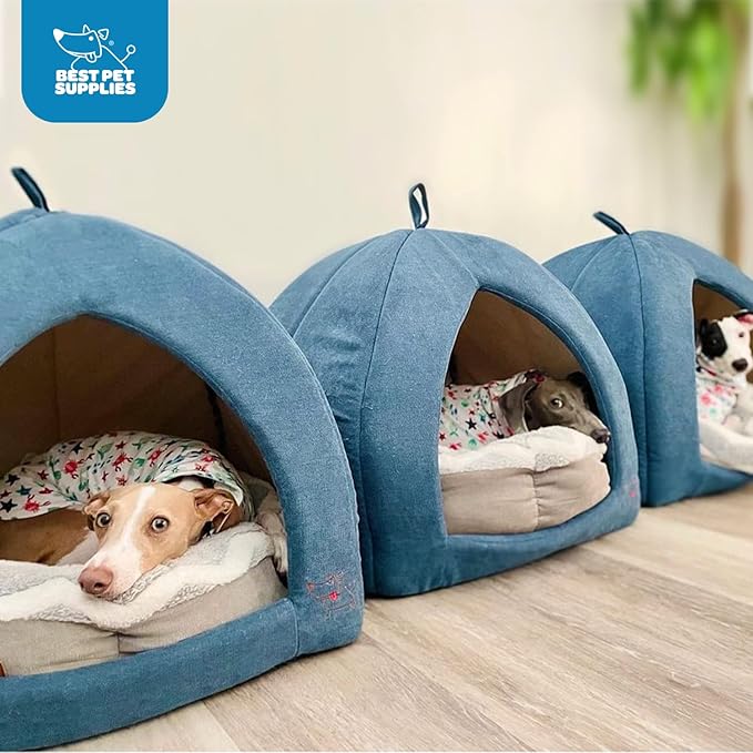 Pet Tent-Soft Bed for Dog and Cat by Best Pet Supplies 19" x 19" x H:19"