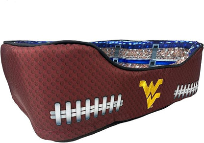 NCAA West Virginia Mountaineers Stadium Dog Bed