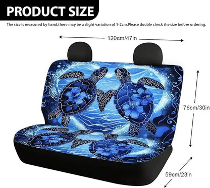 AFPANQZ Sea Turtle Car Rear Bench Protective Car