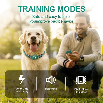 Touch-Screen Dog Shock Collar with Security Lock 2600FT Dog 3 Training