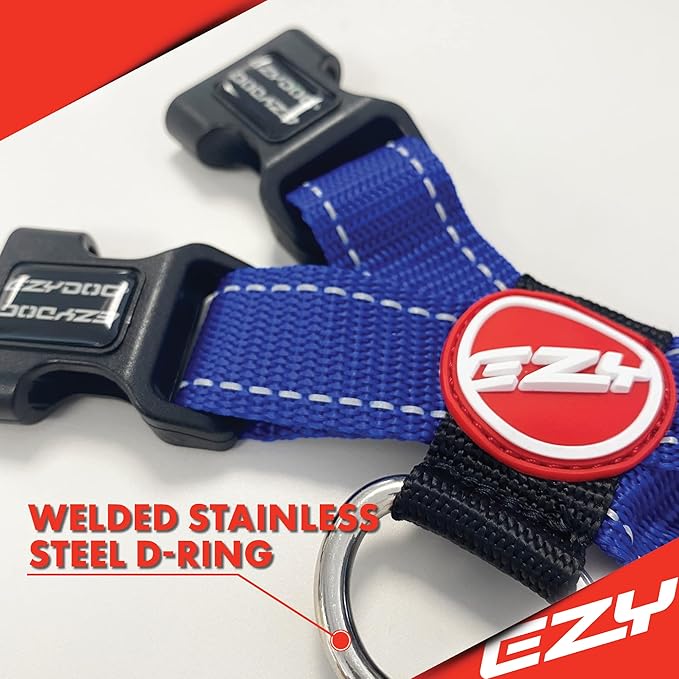 EzyDog Chest Plate Custom Fit Dog Harness (X-Large