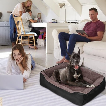 PUPPBUDD Dog Beds for Extra Large Dogs