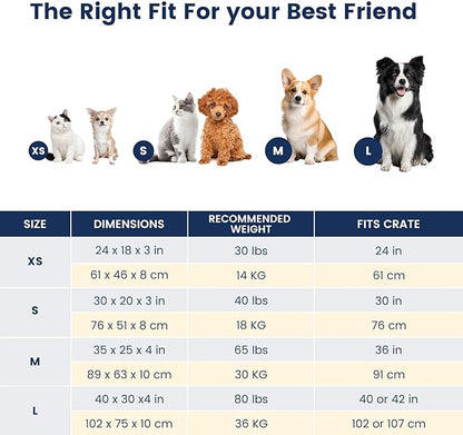 Miguel Durable Canvas Dog Bed 14 Ounce 30 x 20 inch,