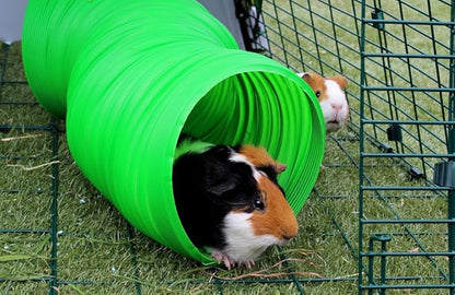 All Weather Flexible Bunny Warren Fun Tunnel, Green (Package May Vary)