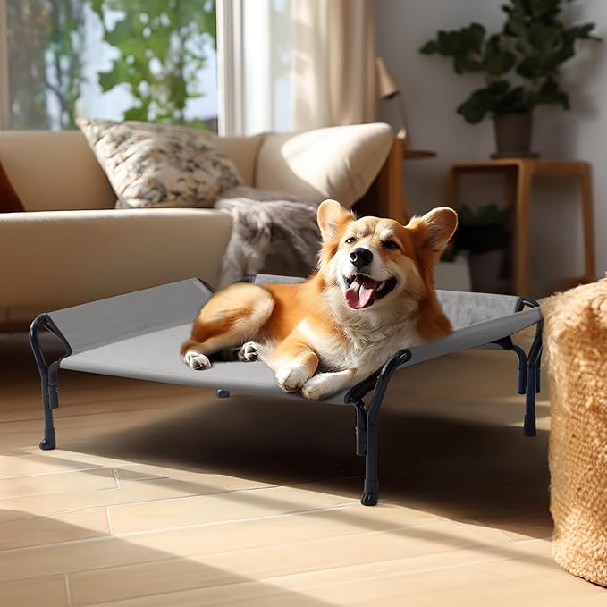 Veehoo Cooling Raised Dog Bed