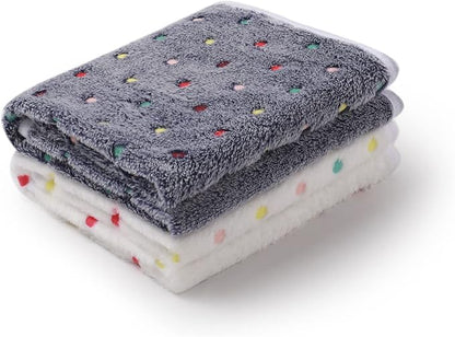 Luciphia 1 Pack 2 Pet Blankets for Dogs Cats Large(41x31 inch)