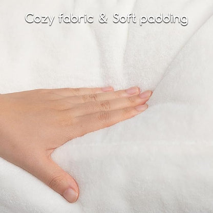 Hollypet Fluffy Plush Pet Sofa Soft Calming Pet Sofa Beds for Medium Small Cats and Dogs