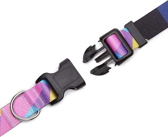 Adjustable Dog Collar with Patterns