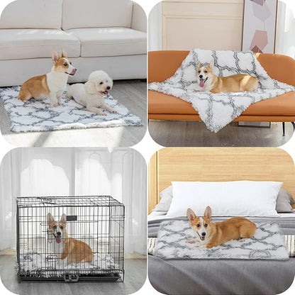 PJYuCien Fluffy Fleece Calming Pet Throw Blanket 30 * 40", Machine
