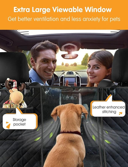 nzonpet 4-in-1 Dog Car Seat Cover 100% Waterproof