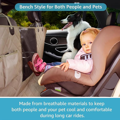 Lassie 4 in 1 Full Coverage Dog Car Floor Hammock 100% Waterproof