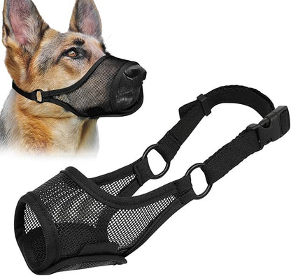 LUCKYPAW Dog Muzzle M(Snout:8.75"-9.5"))