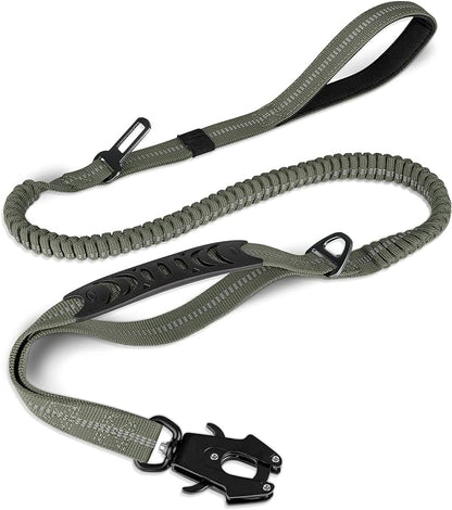 Joytale Tactical Dog Leash Heavy Duty 4-6FT Shock 2 Padded