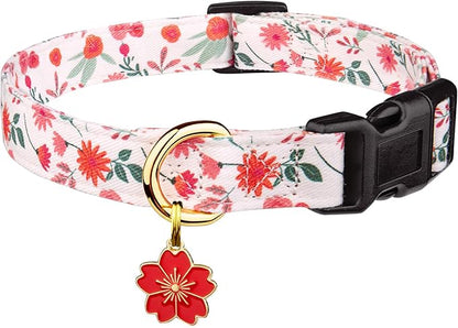 Cotton Handmade Dog Collar Cute and Distinctive Patterns