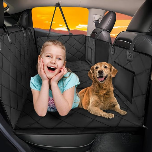 Back Seat Extender for Dogs-Large Space 400lbs, Sturdy