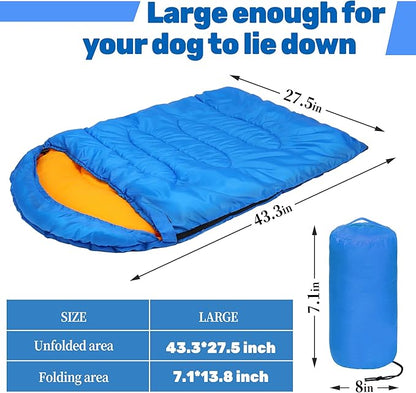 Lifeunion Dog Sleeping Bag with Storage Bag Waterproof