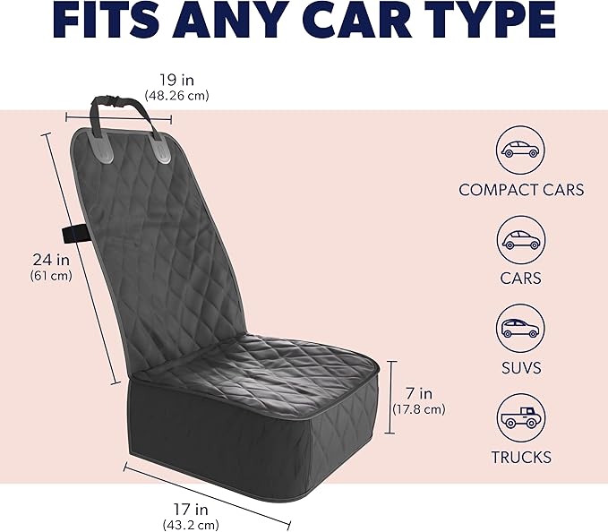 Active Pets Front Dog Car Seat Cover for SUV