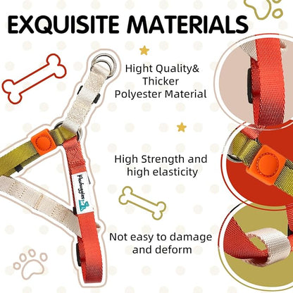 Tri-Color Dog Harness