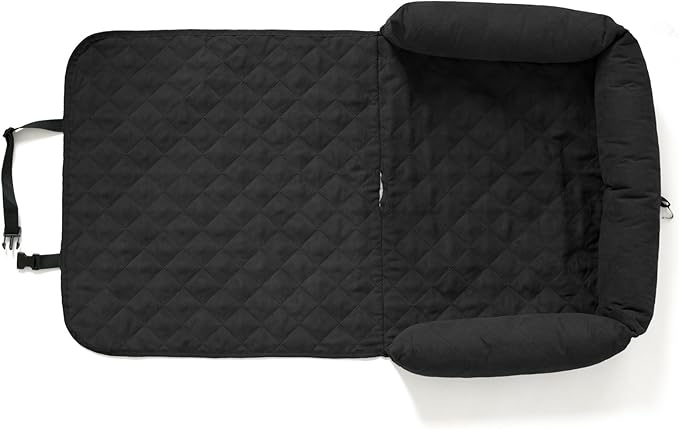 Quilted Car Seat Cover with Bolsters for Pets