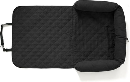 Quilted Car Seat Cover with Bolsters for Pets
