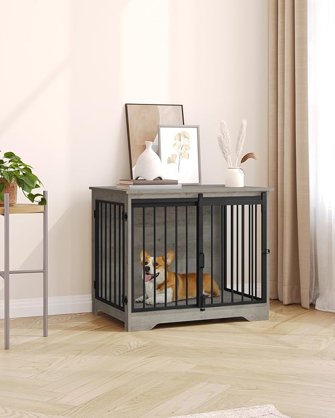 Dog Crate Furniture 32" Double