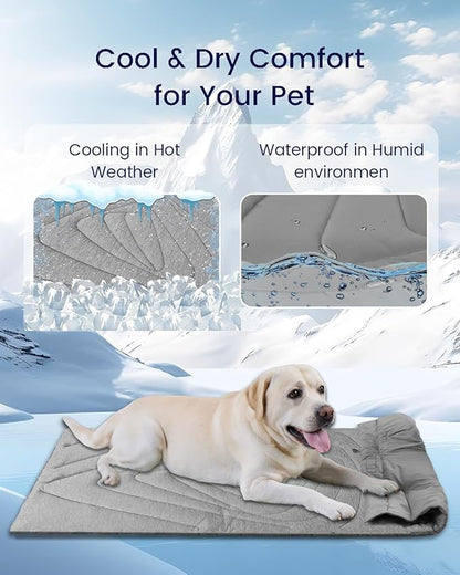 ZonLi Dog Cooling Mat 36" x 23" Medium,