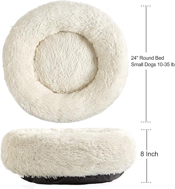 Washable Dog Round Bed Small