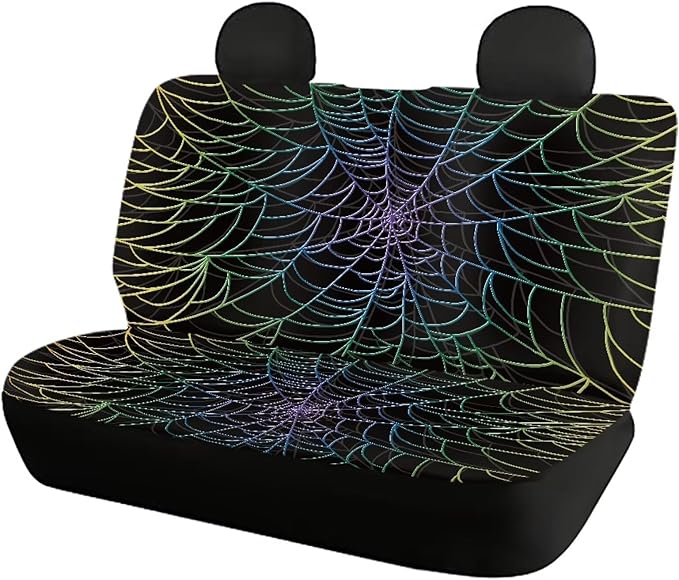 Cobweb Vehicle Seat Covers Set Bucket Seat Covers 4pcs Auto