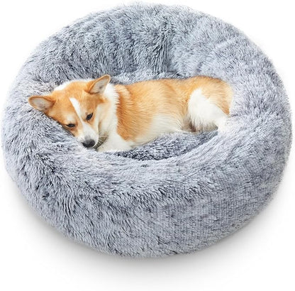 Calming Donut Dog Beds for Medium Size Dog and Large Size Dog 30")