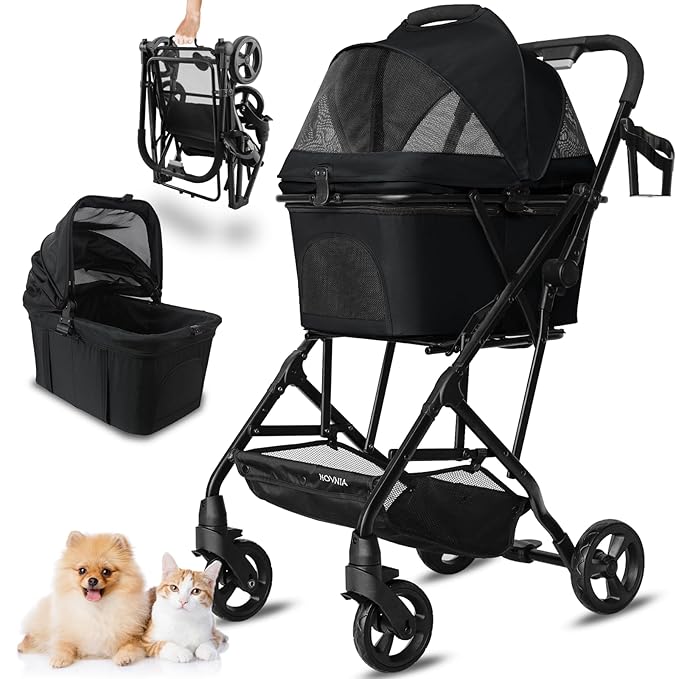 3 in 1 Dog Stroller 33lbs with