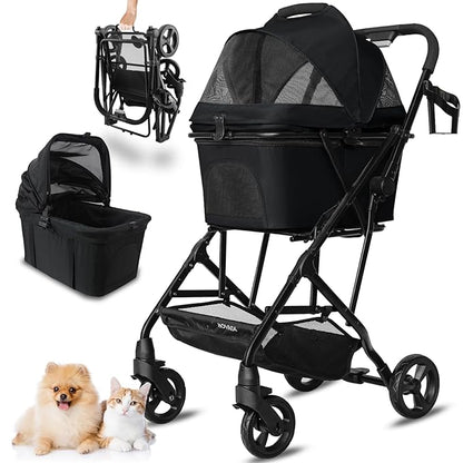 3 in 1 Dog Stroller 33lbs with