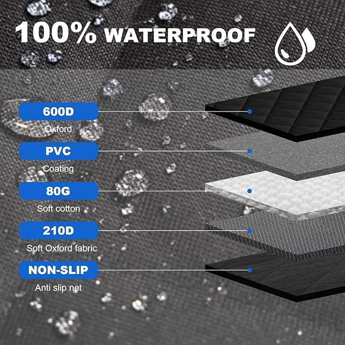 4-in-1 SUV Cargo Liner for Dogs