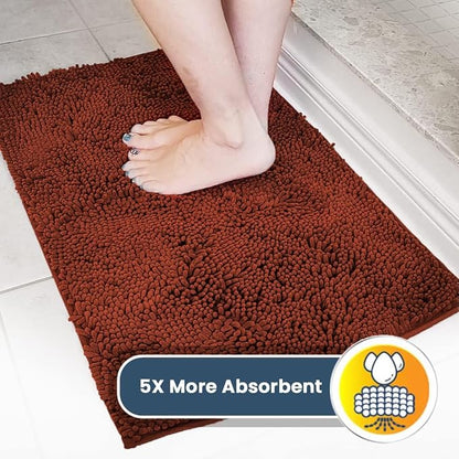 Muddy Mat® AS-SEEN-ON-TV Highly Absorbent Microfiber Dog Door Mat and Pet Rug 59"X35"