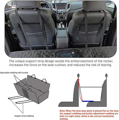 OSWIN Back Seat Extender 330LB,Dog Car