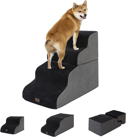 Pettycare Dog Stairs Ramp for High Beds and Couch 4 Steps,