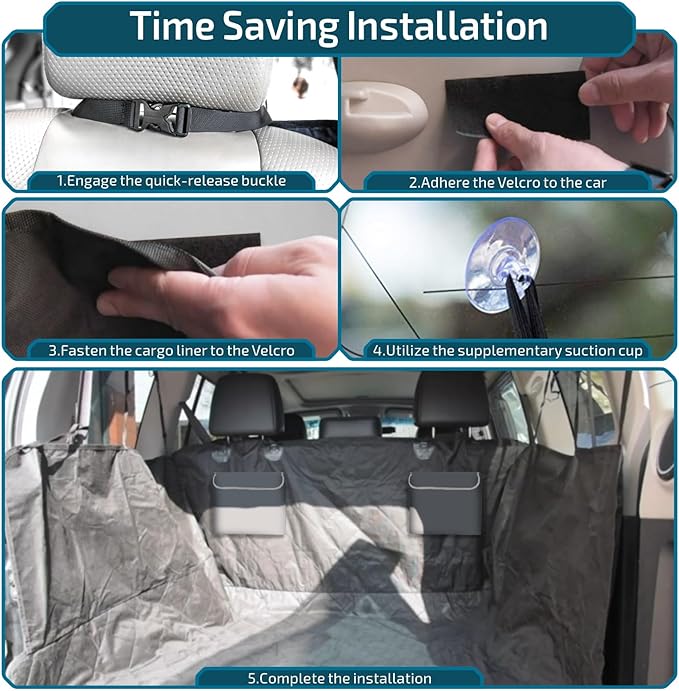 Veckle SUV Cargo Liner for Dogs 2 Large