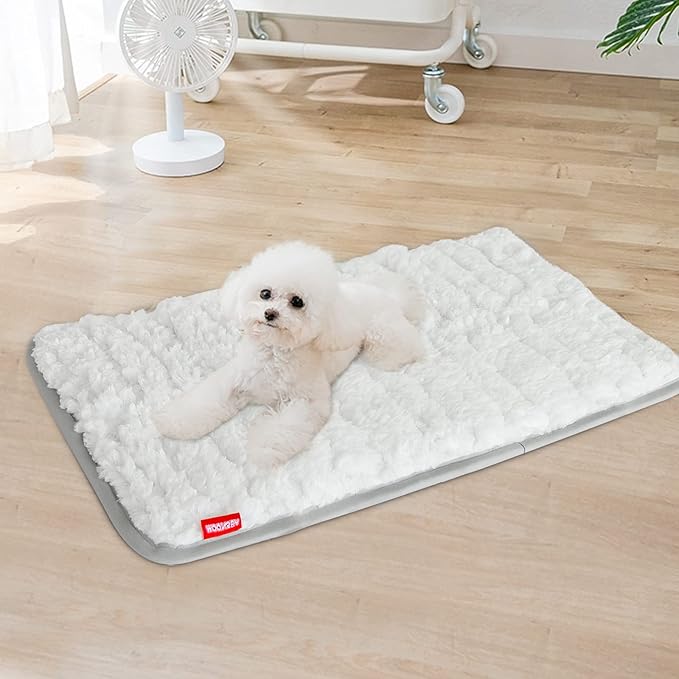 Dog Bed Crate Mat(21" X 14")