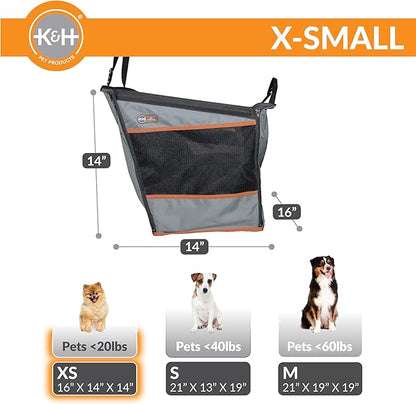 K&H Pet Products Buckle N' Go Dog Car Seat for Small Dogs
