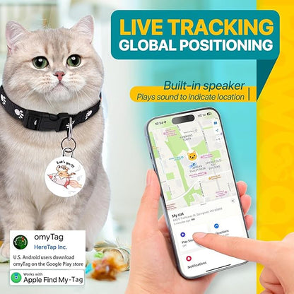 Cat Tracker-Airtag Cat Collar-Cat Tracker Collar-Pet Tracker