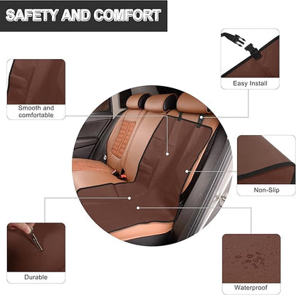 X AUTOHAUX Universal Car Front Pet Dog Back 99x49cm