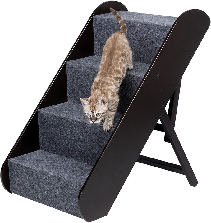 TRIXIE Adjustable 4-Step Pet Stairs