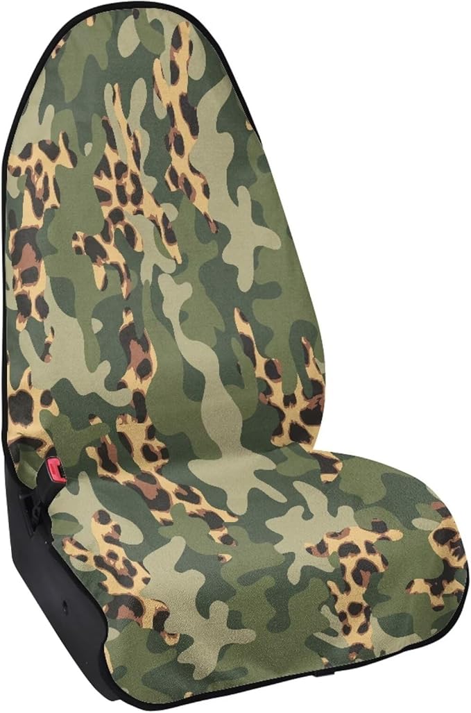 Camo Waterproof Towel Car Seat Cover Anti-Slip Bucket Seat Protector Washable Car Accessories Decro for Athletes