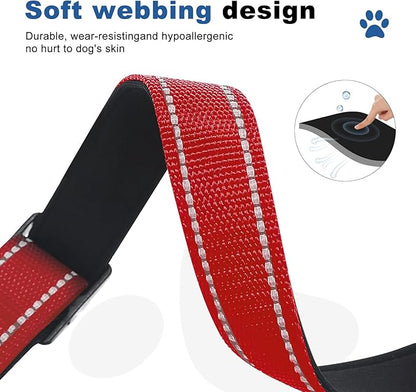 Reflective Martingale Dog Collars. Dog Collar with Quick
